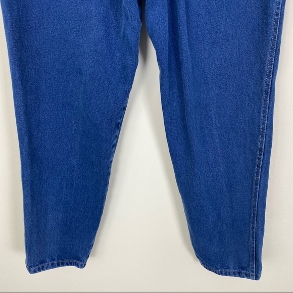 VINTAGE 80s GITANO Super High Waist Straight Tapered Leg Mom Jeans Hi Rise 28 - Picture 8 of 11
